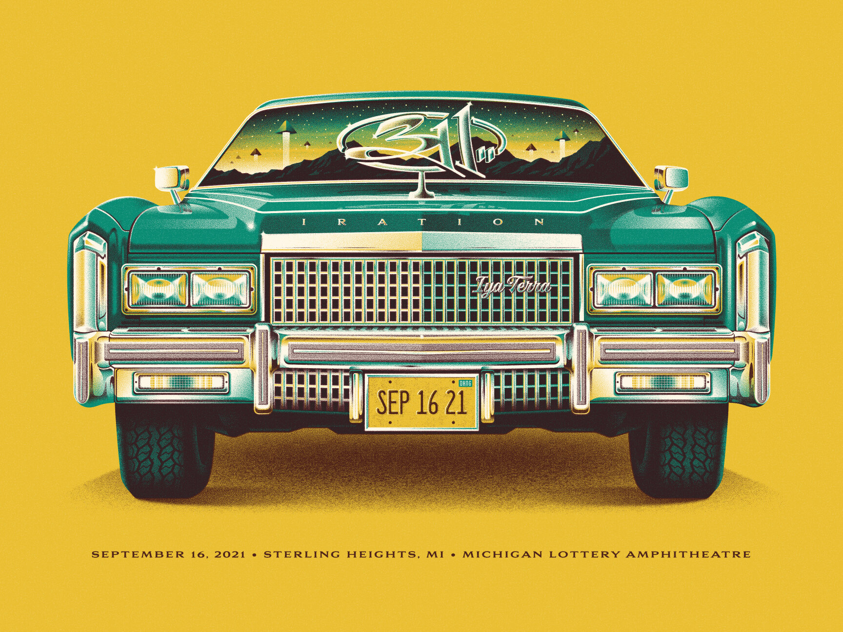311 Sterling Heights, MI Poster — DKNG